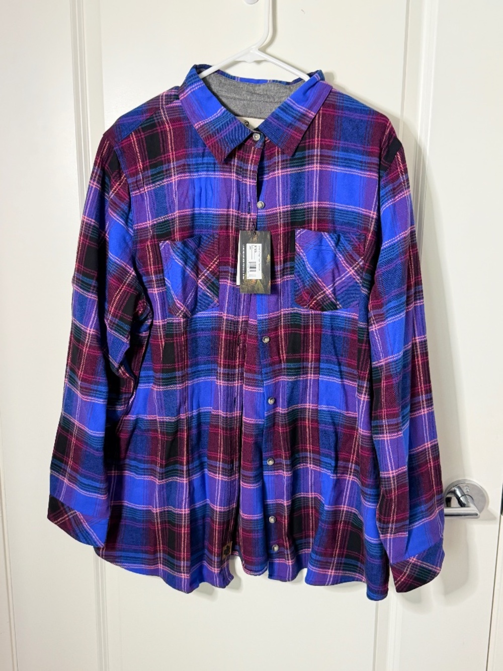 Women's Legendary Whitetails Plaid Flannel Plus Size 2X NWT